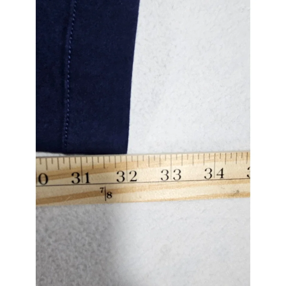 J.Crew Flex Slim Fit Chino Pants Mens 33x32 Navy Blue Stretch Cotton H3167 NEW
